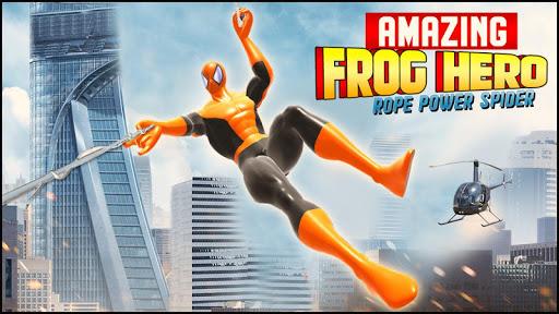Amazing Frog Hero Rope Power Spider: Amazing Hero - عکس برنامه موبایلی اندروید