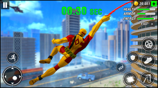 Rope Hero : Power Spider Fighter - Spider hero - عکس بازی موبایلی اندروید