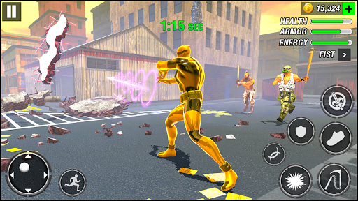 Rope Hero : Power Spider Fighter - Spider hero - عکس بازی موبایلی اندروید