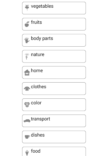 Learn and play English words - Image screenshot of android app