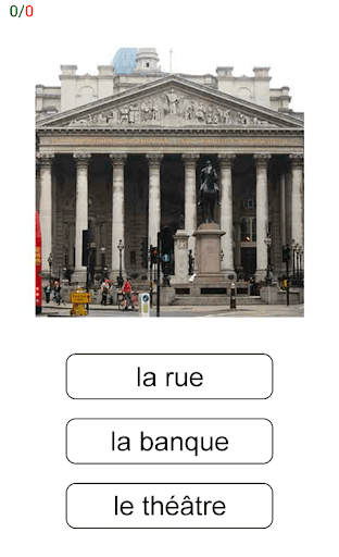 Learn and play French words - Image screenshot of android app