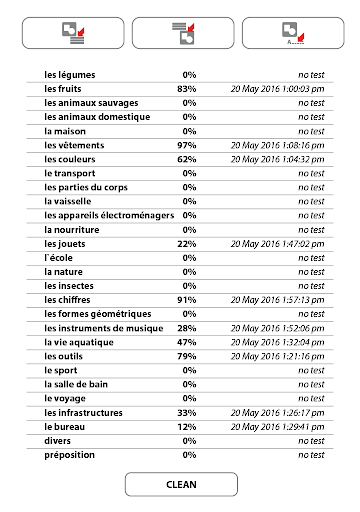 Learn and play French words - Image screenshot of android app