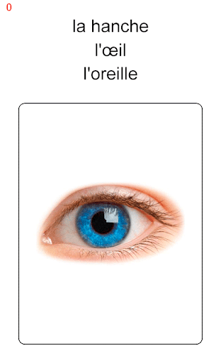 Learn and play French words - Image screenshot of android app