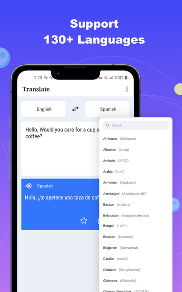 Translator - Quick Translation - Image screenshot of android app