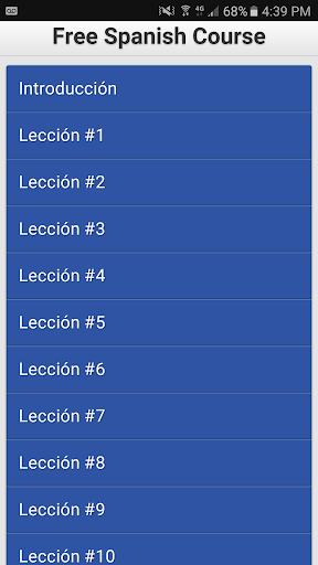 Learn Spanish Free - Study Resource for Everyone! - Image screenshot of android app