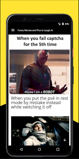 FunnyPics - Funny Memes, Jokes - Image screenshot of android app