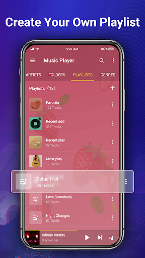 Music Player - MP۳ & Equalizer - عکس برنامه موبایلی اندروید