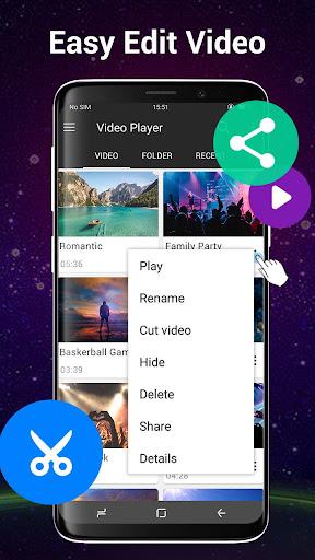 Video Player All Format - عکس برنامه موبایلی اندروید