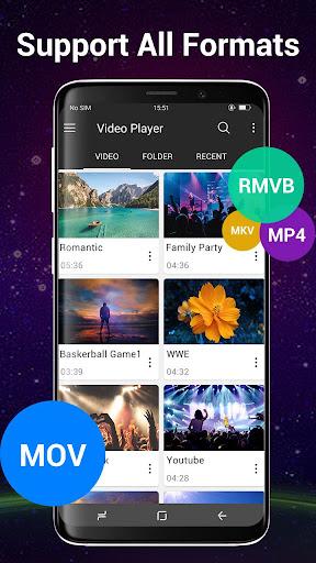 Video Player All Format - عکس برنامه موبایلی اندروید