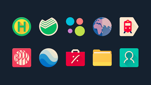 Halo Icon Pack - عکس برنامه موبایلی اندروید