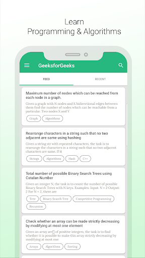 برنامه GeeksforGeeks - Learn To Code - دانلود | بازار