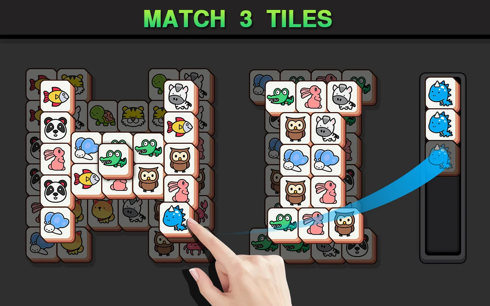 Match Animal - Match Game - Gameplay image of android game