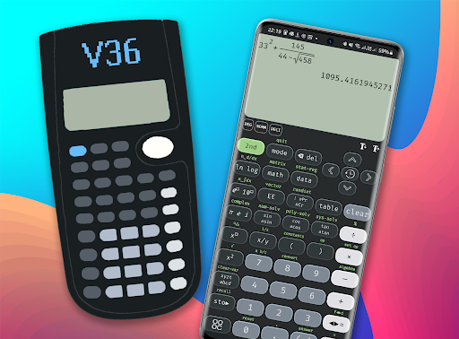Scientific calculator 36 plus - عکس برنامه موبایلی اندروید
