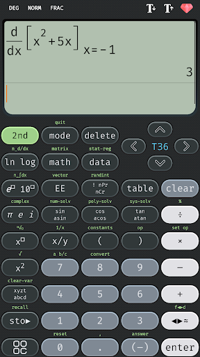 Scientific calculator 36 plus - عکس برنامه موبایلی اندروید