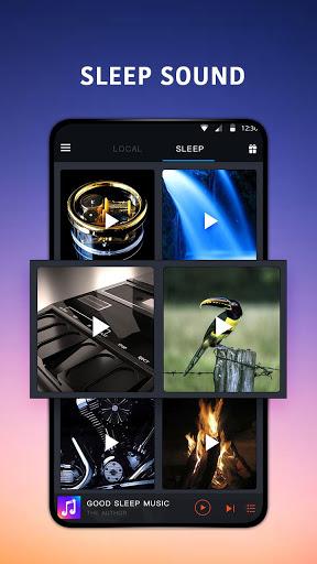 Sleep Music - Music Player with Sleep Sound - عکس برنامه موبایلی اندروید