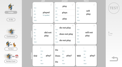 Learn to speak English grammar - Image screenshot of android app