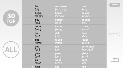 Learn to speak English grammar - Image screenshot of android app