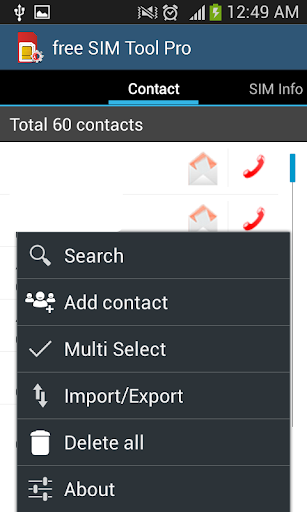 SIM Toolkit PRO - عکس برنامه موبایلی اندروید