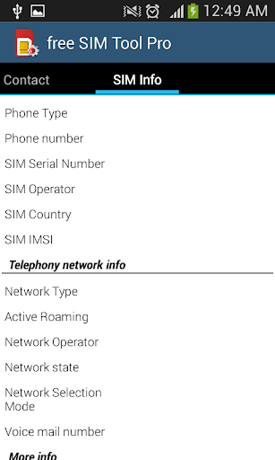 SIM Toolkit PRO - عکس برنامه موبایلی اندروید