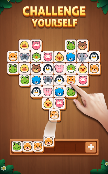 Tile Match - Match Animal - Gameplay image of android game