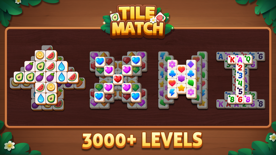 Tile Match - Match Animal - Gameplay image of android game