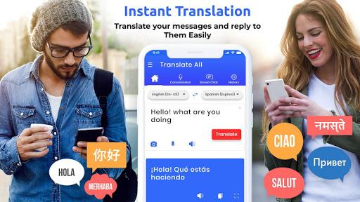 Translate All Languages - عکس برنامه موبایلی اندروید