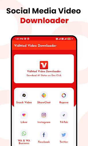 VidMad Video Downloader - عکس برنامه موبایلی اندروید