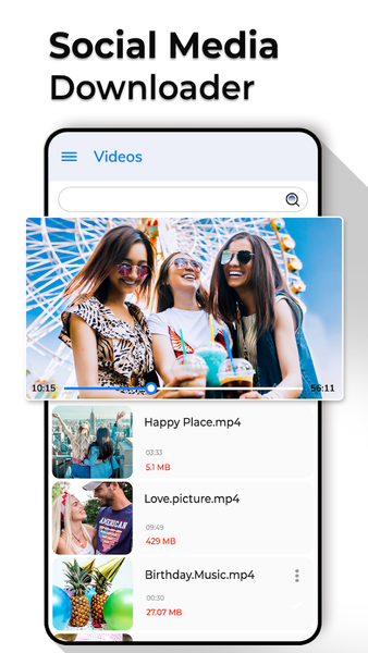 All Video Downloader - عکس برنامه موبایلی اندروید