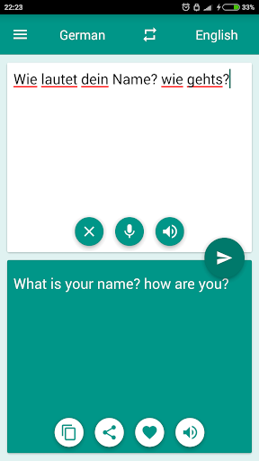 German-English Translator - Image screenshot of android app