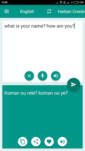 Haitian Creole-English Transl - Image screenshot of android app