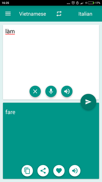 Italian-Vietnamese Translator - Image screenshot of android app