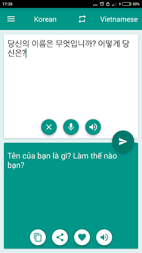 Korean-Vietnamese Translator - Image screenshot of android app