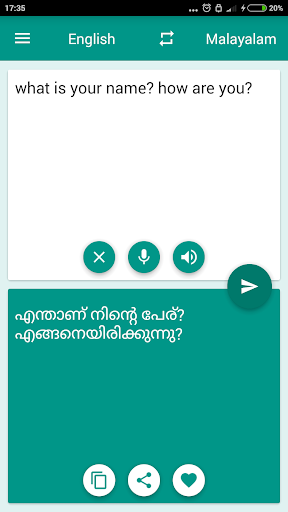 Malayalam-English Translator - Image screenshot of android app
