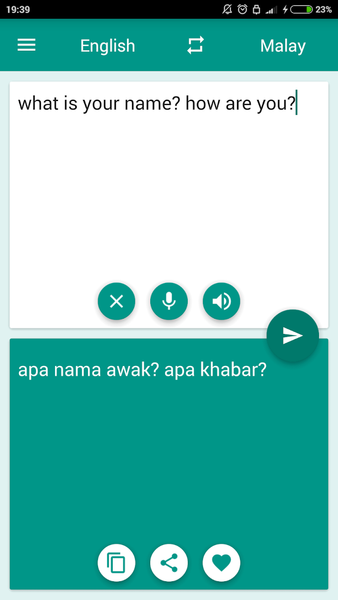 Malay-English Translator - Image screenshot of android app