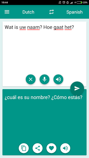 Dutch-Spanish Translator - Image screenshot of android app