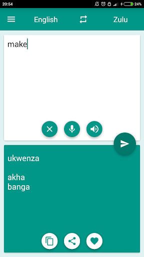 Zulu-English Translator - Image screenshot of android app