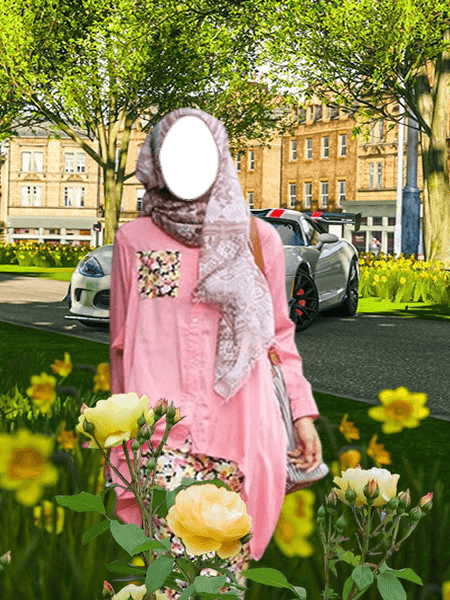 Hijab Face Editor - Image screenshot of android app