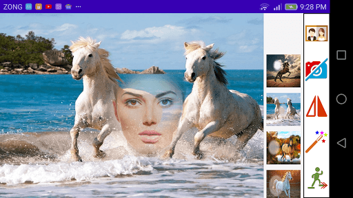 Horse Photo Frames - عکس برنامه موبایلی اندروید