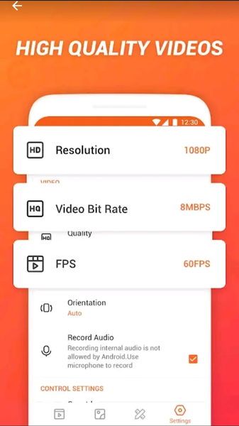Next Screen Recorder |Streamer - Image screenshot of android app