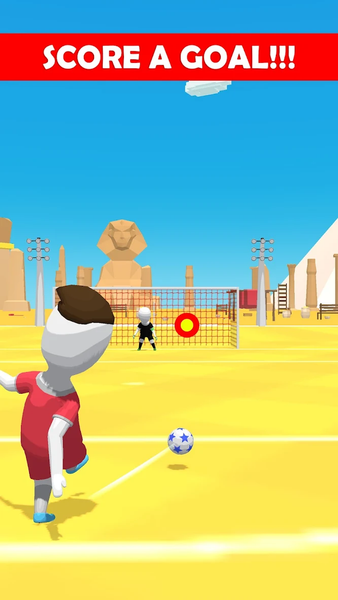 Stickman Freekick: Soccer game - عکس بازی موبایلی اندروید