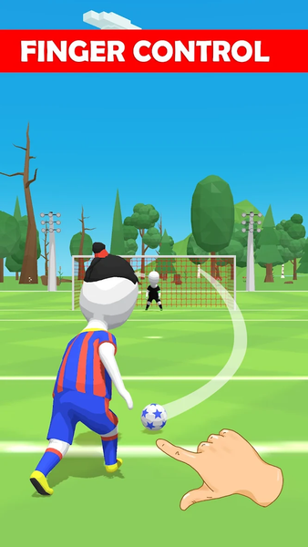 Stickman Freekick: Soccer game - عکس بازی موبایلی اندروید