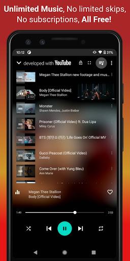 Video Music Player Downloader - Image screenshot of android app