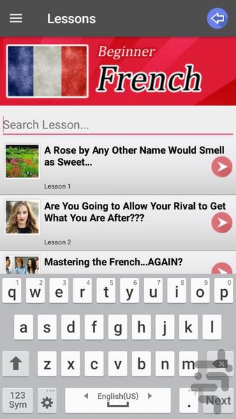 French Conversation - Image screenshot of android app