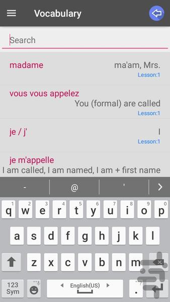 French Conversation - Image screenshot of android app