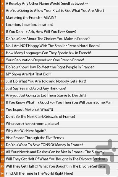 French Conversation - Image screenshot of android app