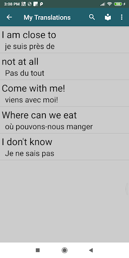 French English Translator - عکس برنامه موبایلی اندروید