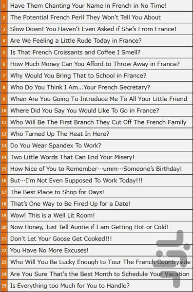 French Daily Conversation - Image screenshot of android app