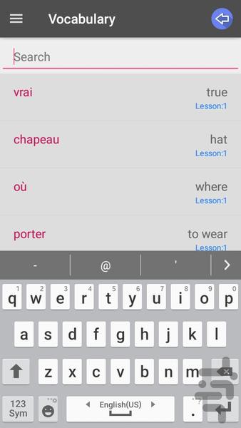 French Practical Conversation - Image screenshot of android app