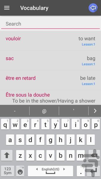 French on Travel - Image screenshot of android app