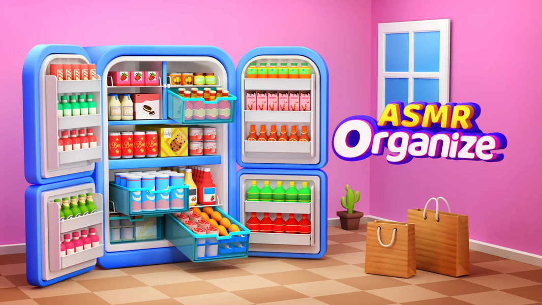 ASMR Organize: Fill the Fridge - عکس برنامه موبایلی اندروید